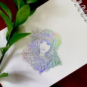Iridescent Bohemian Stickers